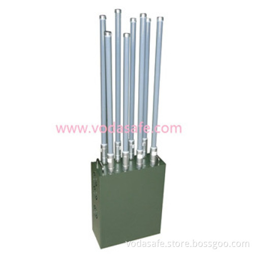 Multi Bands military Man pack bomb Jammer with High Power Convoy Jamming System